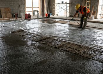 O concreto do contrapiso liberado para uso antes de 28 dias racha no mesmo padrão em quase toda obra residencial, e a pressa de três semanas custa o piso inteiro