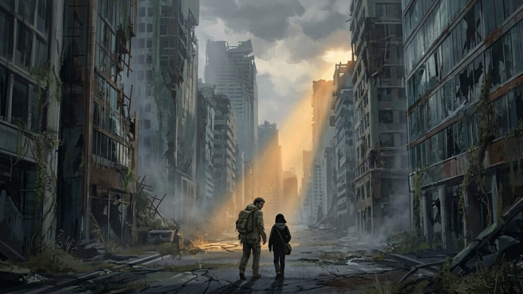 Joel, em The Last of Us, sobre encontrar algo — ou alguém — que vale a pena proteger mesmo num mundo que desmoronou, a frase que fala com quem reconstruiu a vida depois de perder tudo