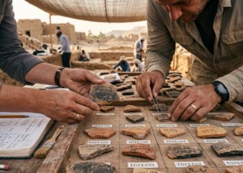 13 mil pedaços de cerâmica escritos foram encontrados no Egito e registram mais de 1.000 anos de vida cotidiana