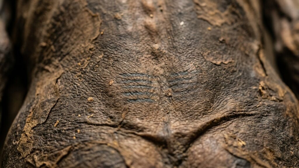 Ötzi, o homem do gelo de 5.300 anos, tinha 61 tatuagens no corpo, e os cientistas acreditam que elas tinham função medicinal