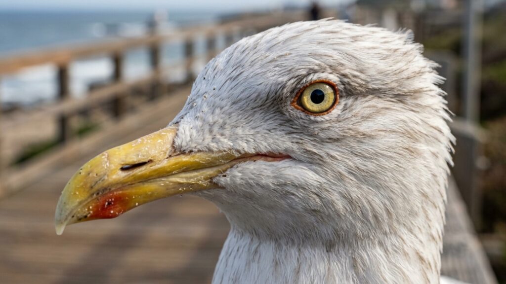 Por que as gaivotas roubam comida das pessoas? Cientistas usaram batatas fritas em um experimento para entender esse comportamento curioso