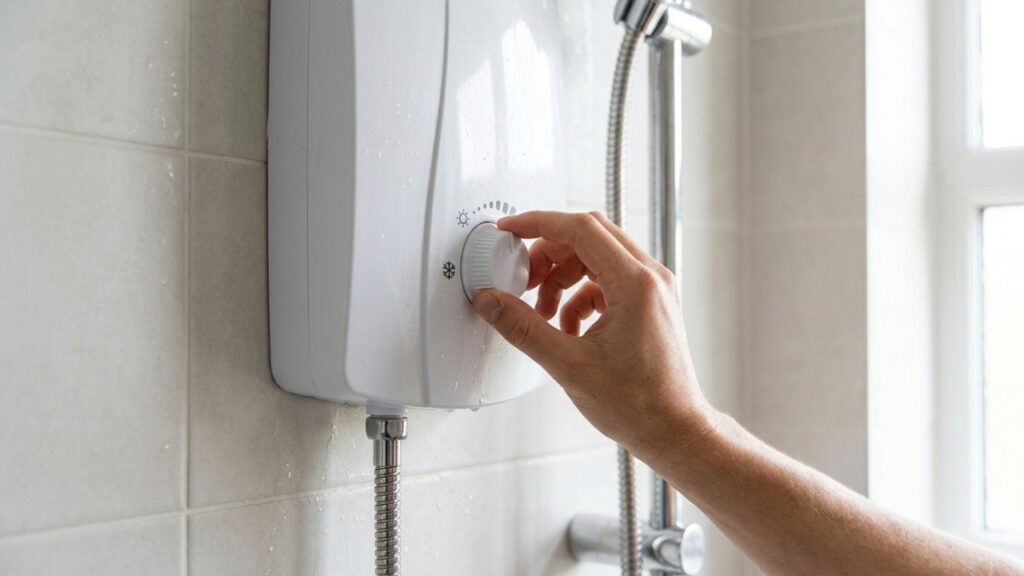 Eletricista repete o alerta: o chuveiro elétrico pode responder por até um terço da conta de luz, e a posição “verão” corta boa parte desse gasto