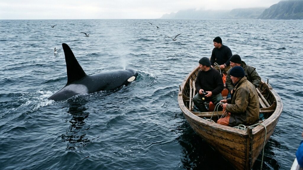 Old Tom, a orca que por décadas ajudou baleeiros na Austrália e cujo esqueleto está num museu até hoje