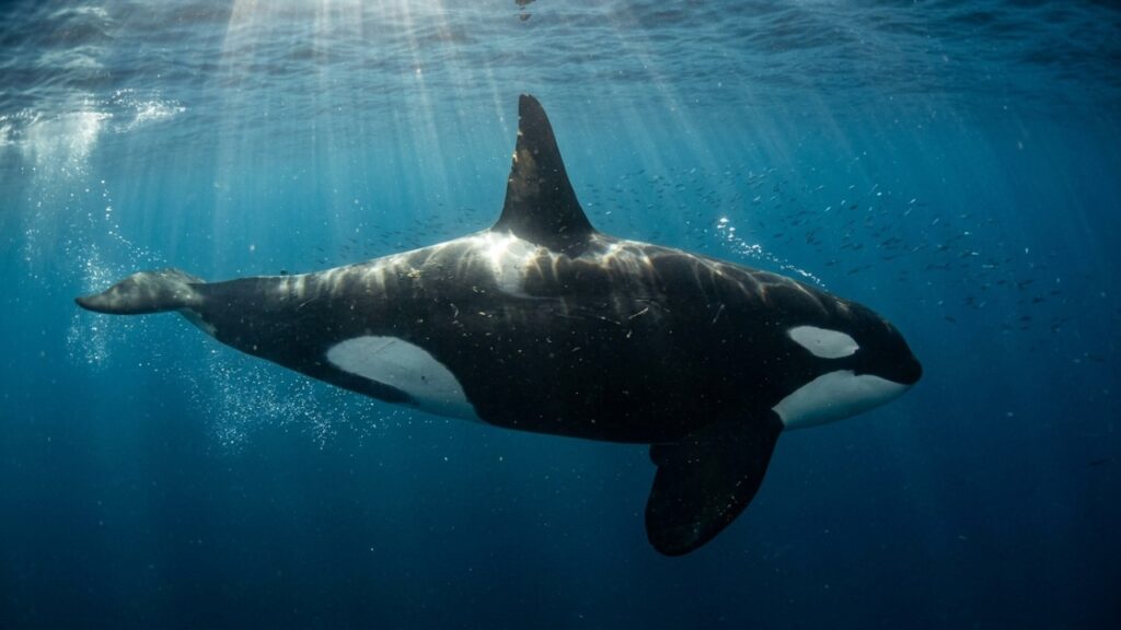 Orcas foram filmadas batendo com tanta força em peixes-lua que chegaram a despedaçá-los, e cientistas investigam se o comportamento é brincadeira ou aprendizado entre jovens