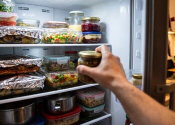 Técnico de geladeira alerta: geladeira lotada na ceia com comida encostada na parede do fundo pode congelar e estragar tudo