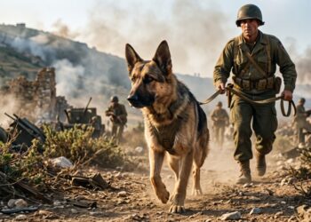 O cão Chips atacou sozinho uma posição inimiga na Segunda Guerra — e voltou ferido depois de salvar seus soldados