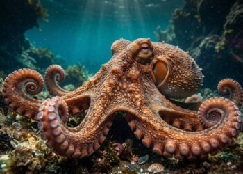 Polvo tem três corações, sangue azul e neurônios espalhados pelos braços: os segredos do animal que os cientistas consideram um dos mais inteligentes do mar
