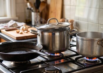Qual é melhor para cozinhar: panela de inox, ferro fundido ou alumínio? Entenda onde cada material leva vantagem
