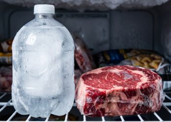 Encher os espaços vazios do freezer com garrafas de água ajuda mesmo a conservar o frio? O detalhe que pouca gente testa