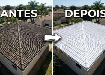 Telhado branco contra o calor: experimento com centenas de casas mostrou quanto a cor da cobertura muda a temperatura dentro de casa