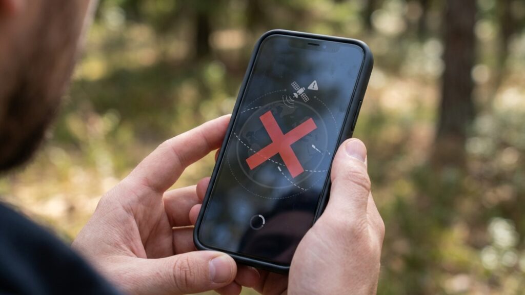 Um celular conectado a satélite não recebe a mesma velocidade de uma rede terrestre porque distância, capacidade e número de usuários impõem limites diferentes