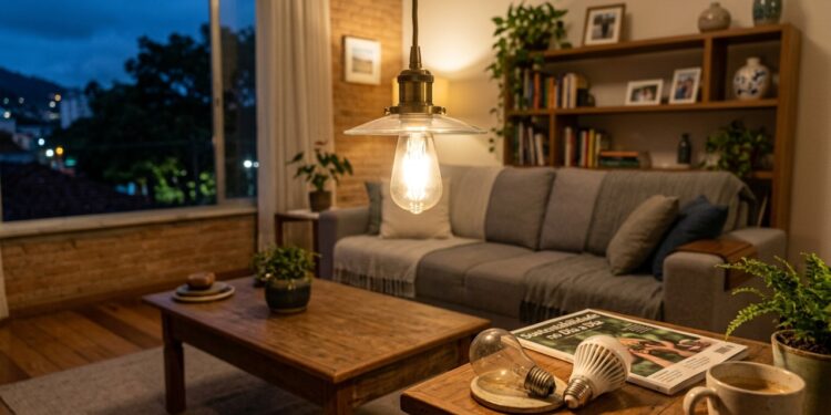 Eletricista revela por que trocar lâmpadas antigas por LED pode reduzir em até 80% o gasto com iluminação