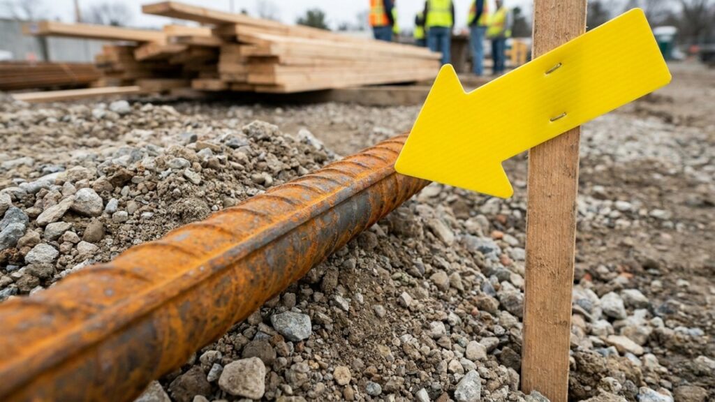 Produtor compra vergalhão e encontra ferrugem nas barras antes de concretar: engenheiros explicam qual tipo de ferrugem é superficial e some no contato com o concreto, qual já comeu a seção da barra e obriga a devolver o lote, e o teste da escova de aço que qualquer um faz na obra