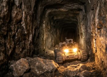 O pequeno robô enviado para um túnel onde arqueólogos não conseguiam entrar e o que apareceu sob uma pirâmide de 2 mil anos