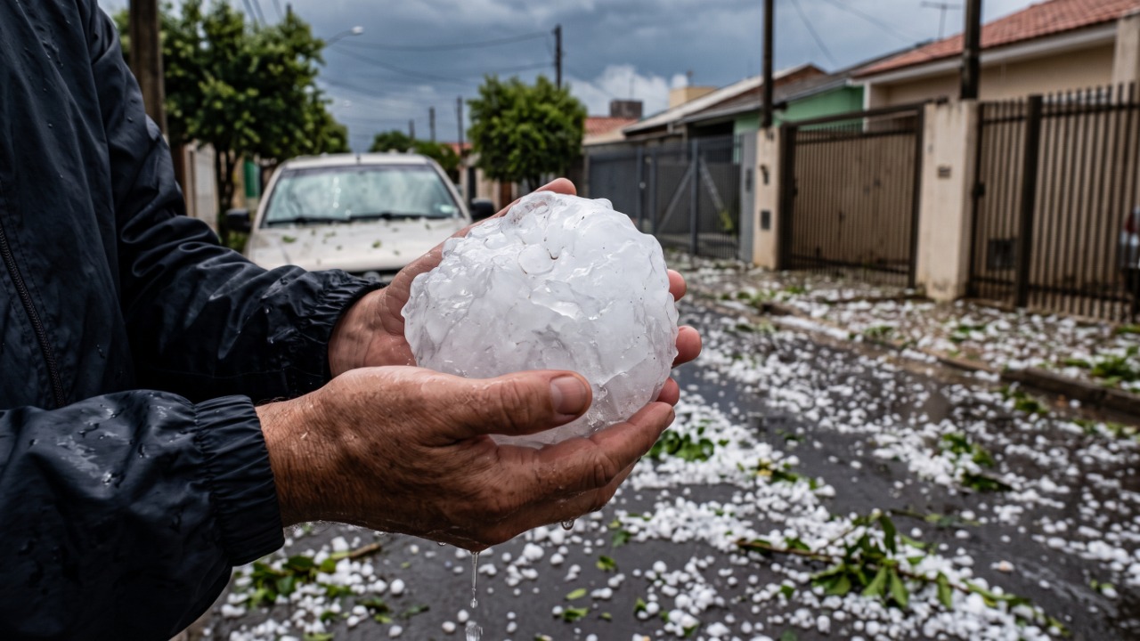 Como uma pedra de gelo do tamanho de uma bola de tênis se forma dentro de uma nuvem: a física por trás do granizo que atinge o Sul e o Sudeste nesta época