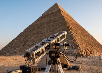 Cientistas fizeram partículas atravessarem uma pirâmide e encontraram um vazio gigantesco escondido há séculos