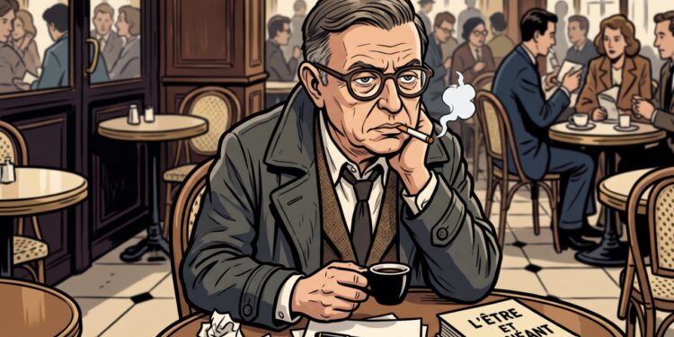 Jean-Paul Sartre e a frase “O inferno são os outros”: o que ela realmente quer dizer sobre convivência