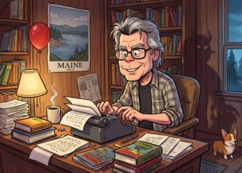 Citação do dia de Stephen King: "Talento é mais barato que sal de cozinha. O que separa o talentoso do bem-sucedido é...”