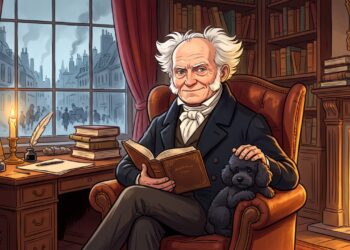 Arthur Schopenhauer, filósofo alemão: "O homem alegre sempre tem um bom motivo para ser...”