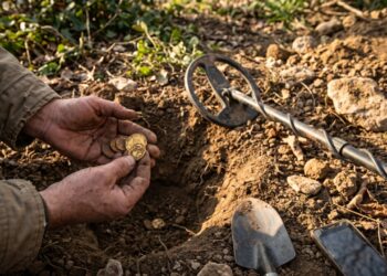 Dois arqueólogos amadores encontram 141 moedas de ouro romanas enterradas e o Estado italiano paga mais de 300 mil euros pela descoberta