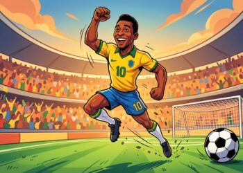 Pelé, o Rei do Futebol, sobre vencer: “Quanto mais difícil é a vitória, maior é a felicidade em vencer.”