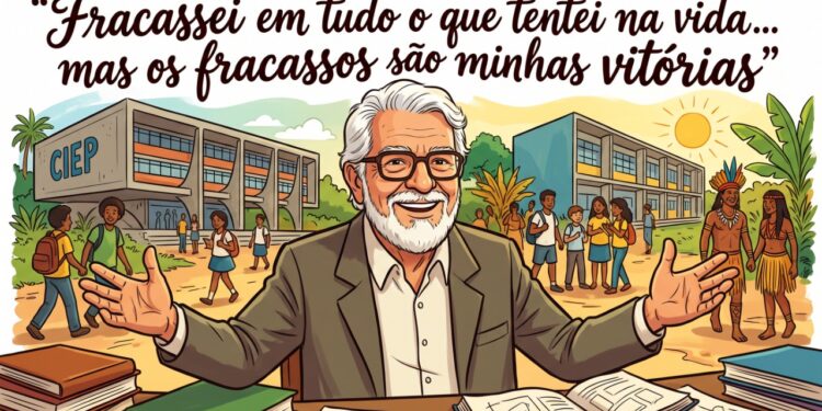 Darcy Ribeiro: “Fracassei em tudo o que tentei na vida… mas os fracassos são minhas vitórias” — o antropólogo que transformou derrotas em legado