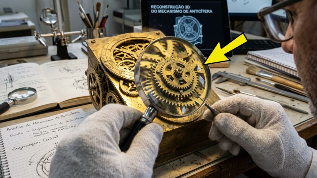 O computador de 2 mil anos encontrado num naufrágio grego: o mecanismo de Anticítera previa eclipses e as posições dos planetas com engrenagens de bronze