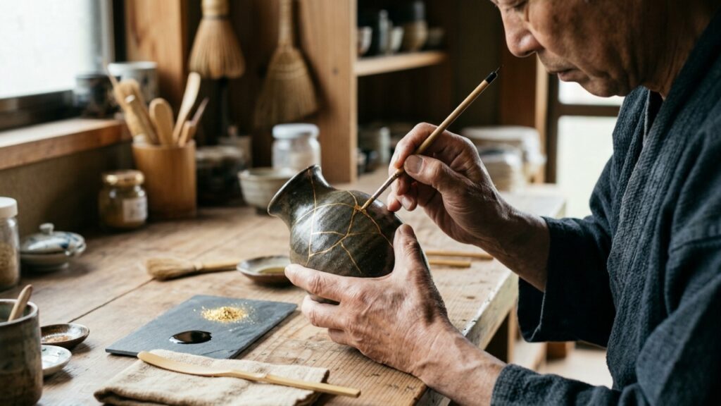 Kintsugi: a arte japonesa de consertar louça quebrada com ouro e o que ela ensina sobre cicatrizes