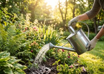 Jardineiro com 30 anos de profissão diz que regar plantas à noite favorece fungos e mostra o horário em que a água é mais bem aproveitada