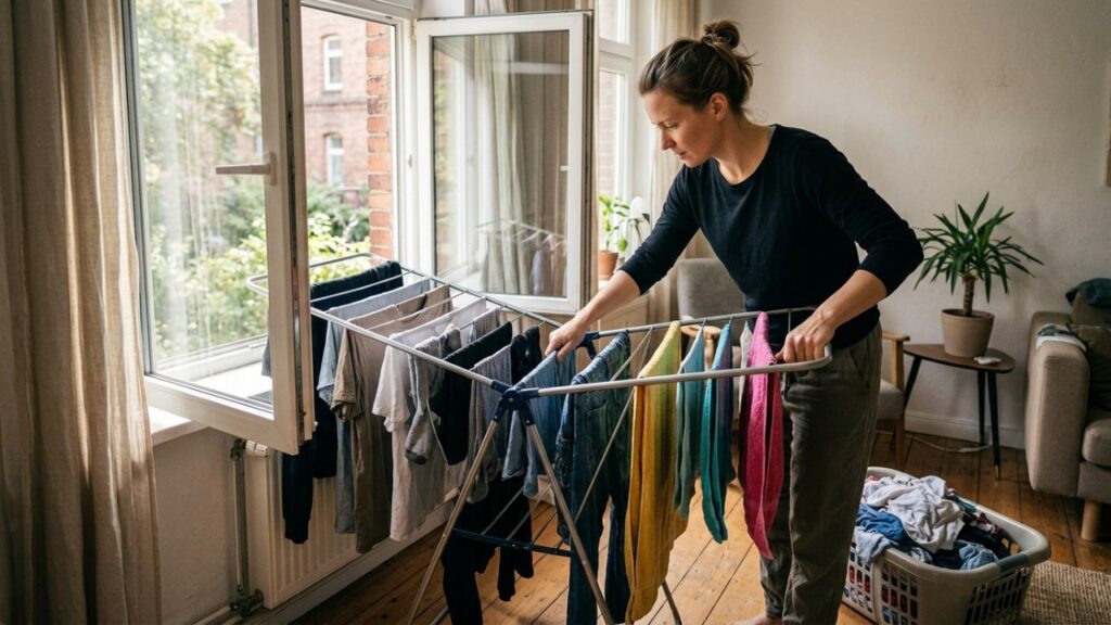 Qual é melhor para secar roupa no inverno: varal interno, secadora ou centrífuga da máquina?