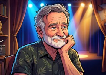 Citação do dia de Robin Williams: "A pior coisa da vida é acabar com pessoas que fazem você se sentir sozinho.”