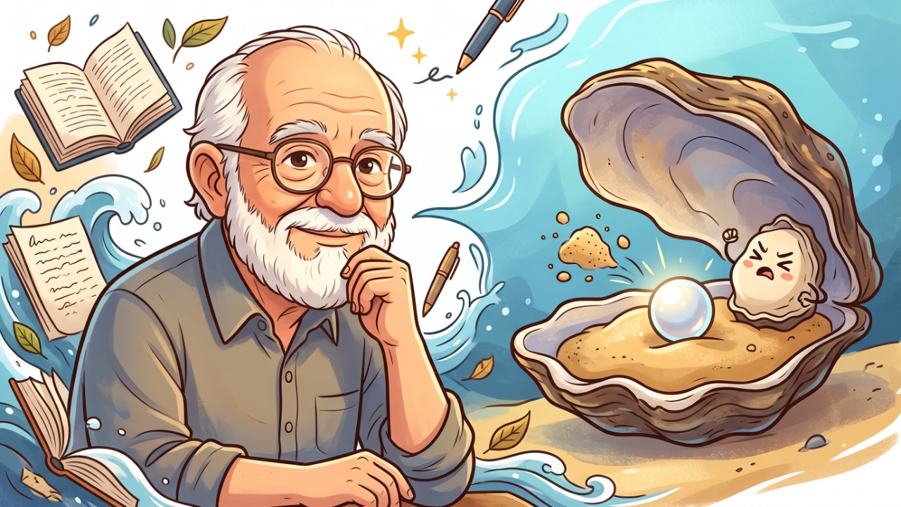 Rubem Alves, educador e escritor brasileiro: “Ostra feliz não faz pérola” — a reflexão sobre por que as fases mais difíceis costumam ser as que mais nos transformam