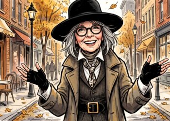  Citação do dia de Diane Keaton: "Você não pode segurar a felicidade ou um bom momento, mas eles vão voltar. E a lembrança fica”