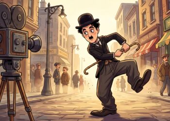 Citação do dia de Charlie Chaplin: "A vida é uma tragédia vista de perto, mas uma comédia vista de longe.”