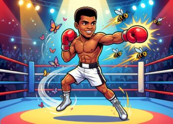 Muhammad Ali, lenda do boxe, sobre a confiança: "Flutue como uma borboleta, ferroe como uma abelha.