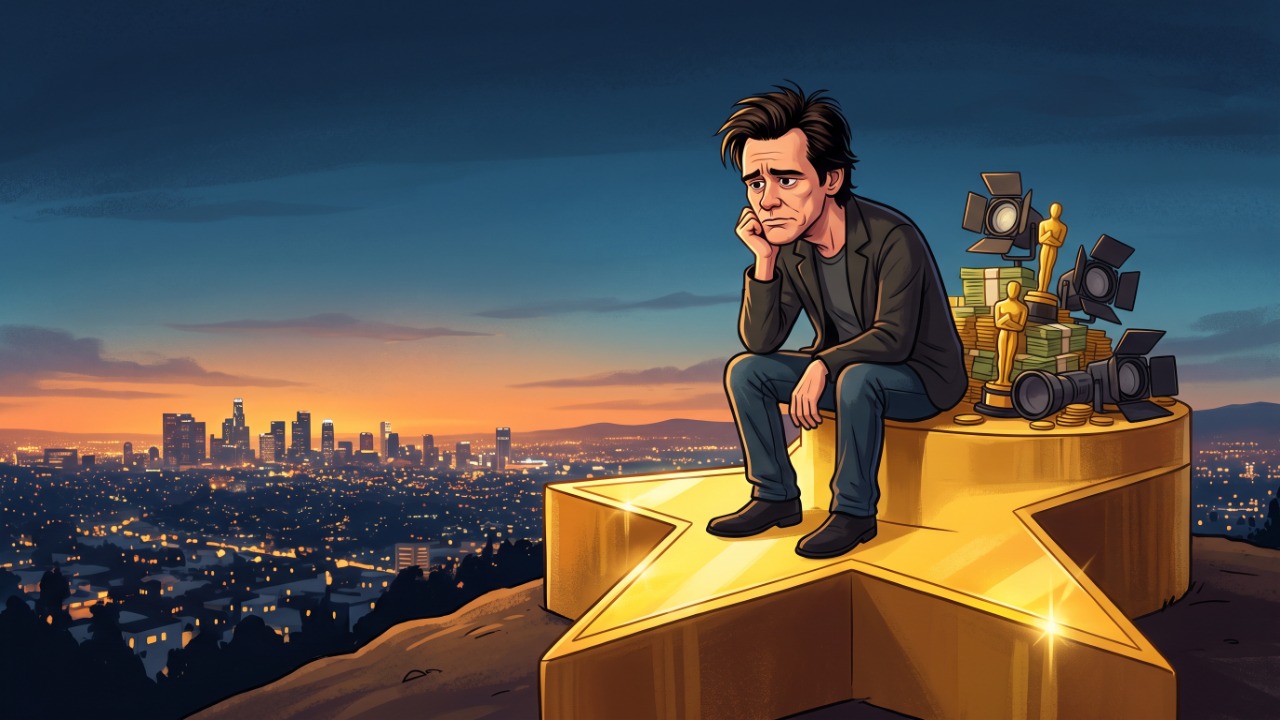 Citação do dia de Jim Carrey: “Acho que todo mundo deveria ficar rico e famoso e fazer tudo o que sempre sonhou, para ver que essa não é a resposta.”