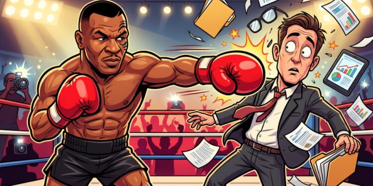 Mike Tyson: “Todo mundo tem um plano até levar o primeiro soco” — o que a frase do ex-campeão ensina sobre lidar com imprevistos e por que ela virou lema de empresários
