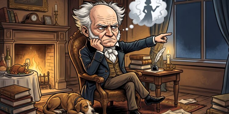 Schopenhauer, filósofo alemão: “Raramente pensamos no que temos, mas sempre no que nos falta” — por que o cérebro se acostuma rápido com o que conquista