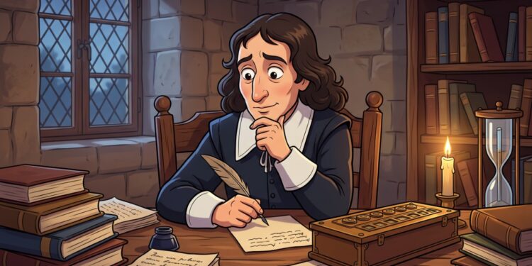 Blaise Pascal, filósofo francês: “Toda a infelicidade dos homens vem de não saberem ficar quietos num quarto” — a frase de 1670 que parece escrita para a era do celular