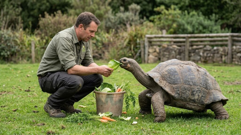 Jonathan, a tartaruga-gigante da ilha de Santa Helena, tem cerca de 190 anos, já viveu sob o reinado de 8 monarcas britânicos e é o animal terrestre mais velho do mundo