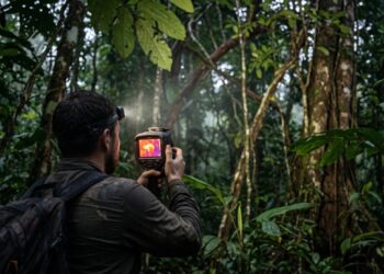 Alguns mamíferos da floresta parecem desaparecer durante o dia porque concentram quase toda a atividade no escuro e passam horas escondidos na copa