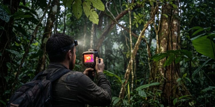 Alguns mamíferos da floresta parecem desaparecer durante o dia porque concentram quase toda a atividade no escuro e passam horas escondidos na copa