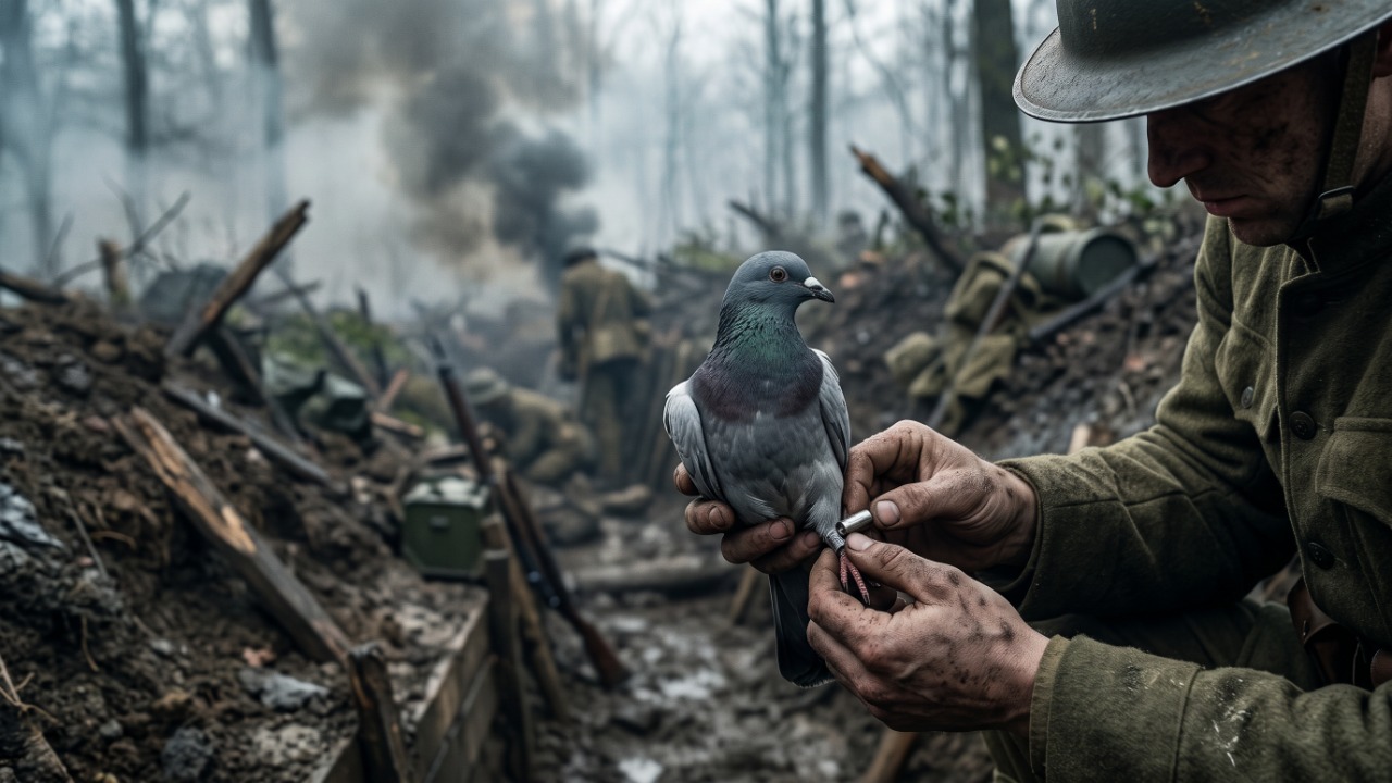 Cher Ami, o pombo-correio que levou uma mensagem ferido e ajudou a salvar 194 soldados na Primeira Guerra