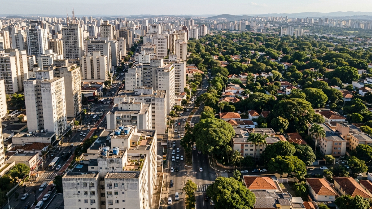 Climatologistas concordam: “O centro da cidade pode ficar vários graus mais quente que o bairro arborizado ao lado, por causa da ilha de calor”