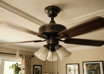 Ventilador de teto girando para o lado errado: para que serve a chavinha que quase ninguém usa