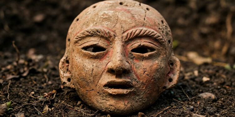 Arqueólogos encontram máscaras rituais de milhares de anos usadas em cerimônias e associadas aos mortos: o que se sabe