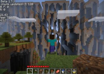 Após 14 anos andando e 12 milhões de blocos, jogador finalmente chega ao lugar mais lendário de Minecraft