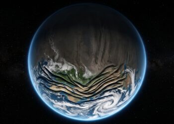 A Terra “escorregou” sobre o próprio eixo pelo menos quatro vezes e mudou o clima do planeta, segundo um novo estudo, e o fenômeno não tem nada a ver com os polos magnéticos