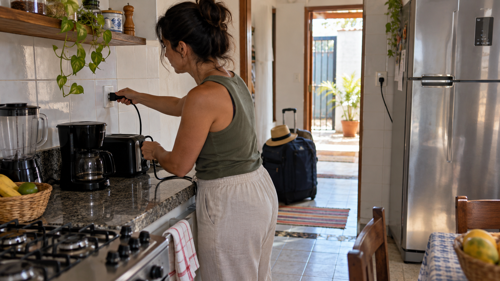 Eletricista explica o que tirar da tomada antes de viajar no feriado e o único aparelho que nunca deve ser desligado