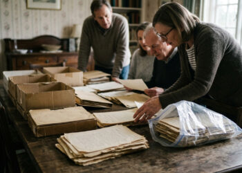 Uma família estava prestes a triturar caixas de papéis encontradas no sótão, até descobrir documentos de Alan Turing que acabaram vendidos por mais de £ 465 mil